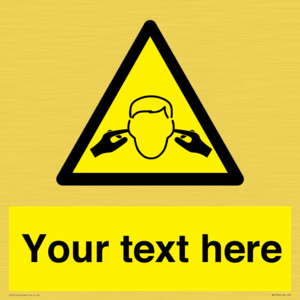 Custom Noise Hazard Sign